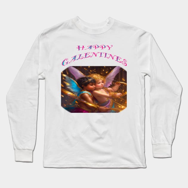 Galentines day Long Sleeve T-Shirt by sailorsam1805